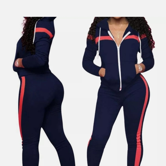 Pants & Jumpsuits 2pcs Women Tracksuits Jumpsuit Poshmark